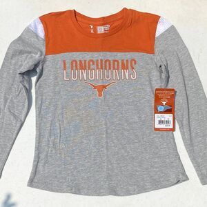 Girls Texas Longhorn LS T-Shirt M